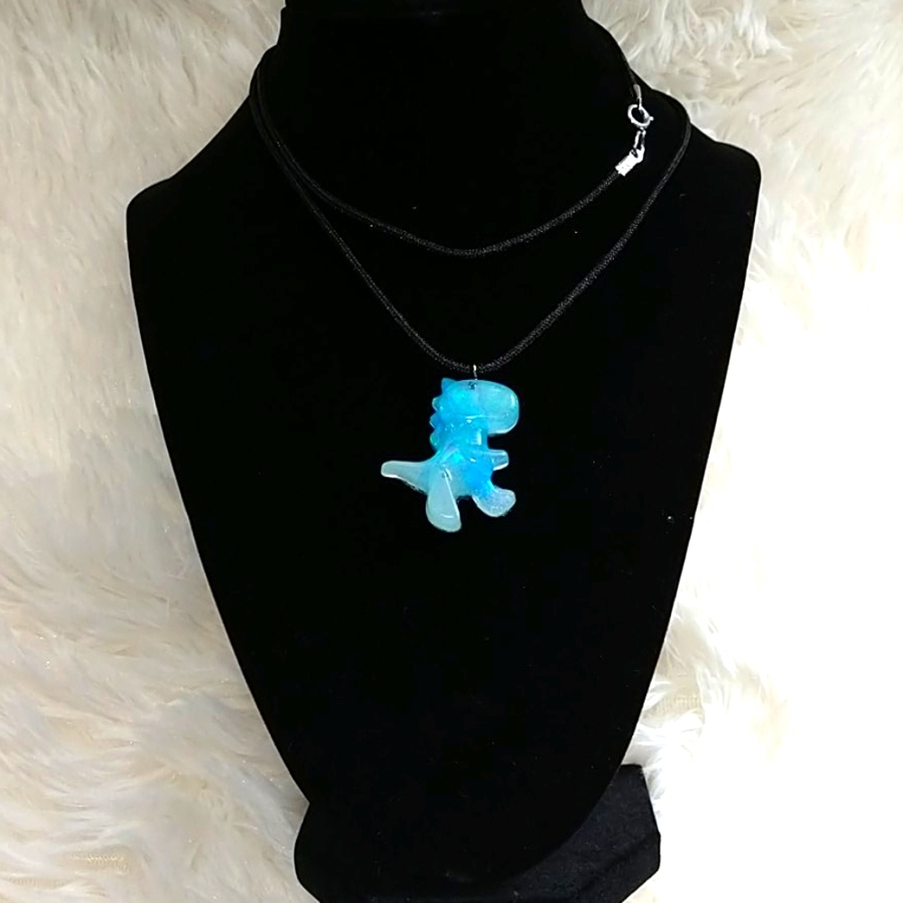 Custom dinosaur necklaces